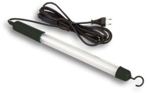 Portalampade luminoso con cavo e spina neon