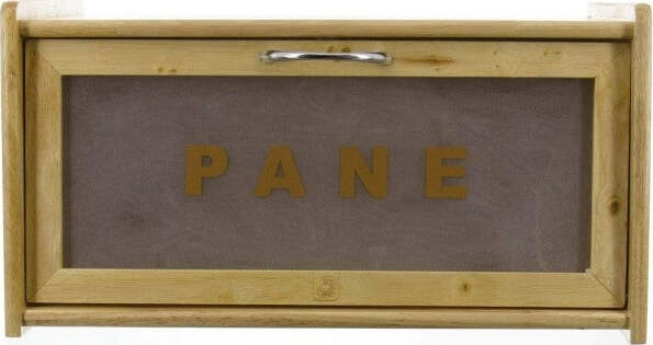 Portapane-In-Legno-Con-Vetrina-In-Vetro-Chiusura-A-Calamita-Contenitore-38x22x20cm