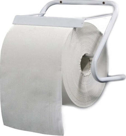 Portarotolo-Industriale-A-Muro-Porta-Rotolone-Strappacarta-Asciugamani-Da-Parete