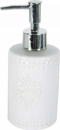 Portasapone-In-Ceramica-Porta-Sapone--10338-Trama-21cm-Dispenser-Sapone
