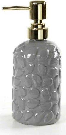 Portasapone-Liquido-Dosatore-Roccia-Dispenser-7x19cm-In-Vetro-Vari-Colori-785443