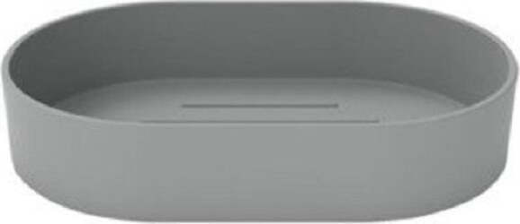Portasapone-Saponetta-Da-Bagno-In-Plastica-Accessorio-Grigio-13x8.5x2.5-Cm-69856