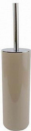 Portascopino-Porta-Scopino-Con-Scopettino-Wc-Bagno-Water-Tortora-Silver-69482