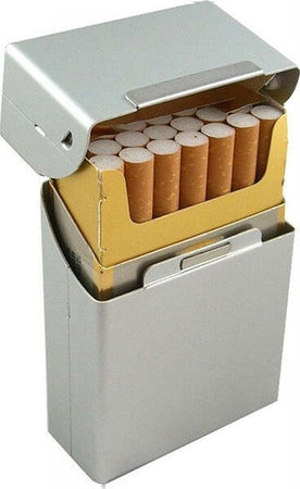 PORTASIGARETTE IN ALLUMINIO PORTA PACCHETTO SIGARETTE CHIUSURA MAGNETICA SCATTO Salute e cura della persona/Articoli per fumatori/Accessori per sigarette/Portasigarette e porta tabacco Trade Shop italia - Napoli, Commerciovirtuoso.it