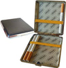 PORTASIGARETTE IN METALLO ED ECO PELLE ASTUCCIO PORTA SIGARETTE ELEGANTE Salute e cura della persona/Articoli per fumatori/Accessori per sigarette/Portasigarette e porta tabacco Trade Shop italia - Napoli, Commerciovirtuoso.it