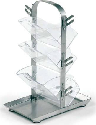 Portatimbri Fishbone - 6+6 posti - silver - Turikan Cancelleria e prodotti per ufficio/Archivio ufficio e accessori per scrivania/Etichette divisori per schedario e timbri/Timbri e materiali per timbri/Scatole per timbri Eurocartuccia - Pavullo, Commerciovirtuoso.it