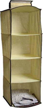 Portatutto Per Armadio Salvaspazio In Tessuto Pensile Cambi Stagione 4 Scomparti Casa e cucina/Organizzazione interni/Organizzazione guardaroba/Armadi pieghevoli Decor Space - Altamura, Commerciovirtuoso.it