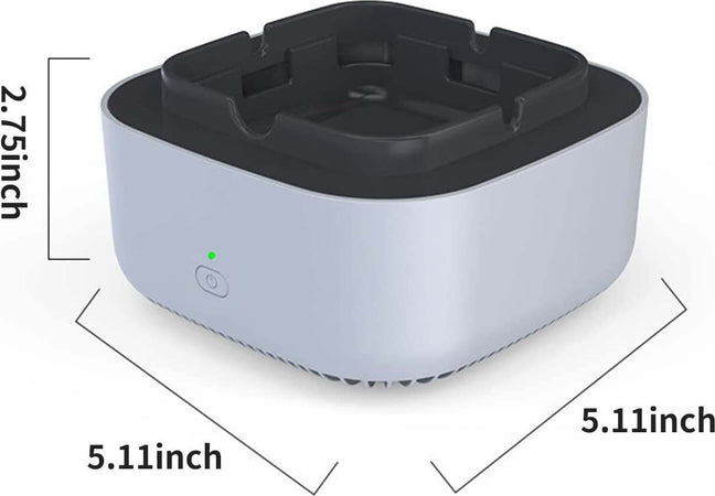 Posacenere Aspira Fumo Aspirafumo Sigarette Odori Aspiratore Elettrico Scrivania Articoli per Fumatori Trade Shop italia - Napoli, Commerciovirtuoso.it