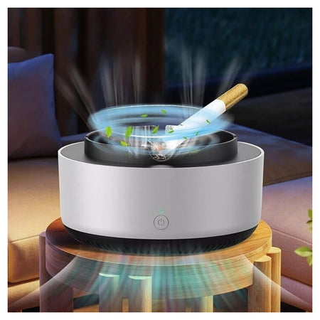 Posacenere Elettrico Aspirafumo Filtro Purificatore Portacenere Intelligente
