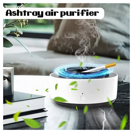 Posacenere Elettrico Aspirafumo Filtro Purificatore Portacenere Intelligente