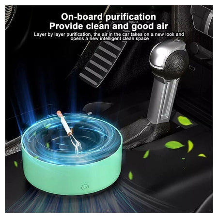 Posacenere Elettrico Aspirafumo Filtro Purificatore Portacenere Intelligente