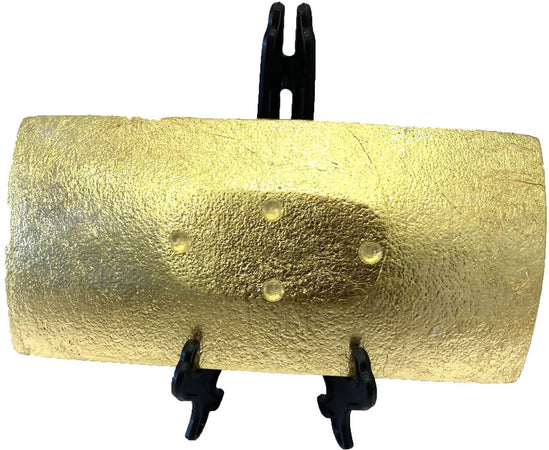 Posacenere Rettangolare in Vetro Di Murano Murrina Millefiori E Foglia D'oro Fatto a Mano Made in Italy Artigianale 10 X20