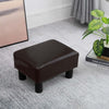 Pouf-Poggiapiedi-Imbottito,-Rettangolare-e-in-Finta-Pelle,-40x30x24-cm,-Marrone-sgabello-ufficio-negozio-soggiorno-camera-F833-666V71A