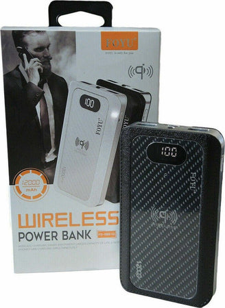 Power Bank 4 In 1 Caricatore Wireless Senza Fili Qi Led 12000mah Carica Batteria Powerbank Trade Shop italia - Napoli, Commerciovirtuoso.it