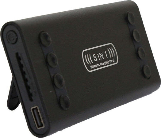 Power Bank 5 In 1 Caricatore Wireless Senza Fili Qi Led 10000mah Carica Batteria Powerbank Trade Shop italia - Napoli, Commerciovirtuoso.it