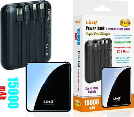 Power-Bank-Con-Ricarica-Super-Veloce-22.5w-15000mah-Display-Lcd-4-Cavi-Tt-13802