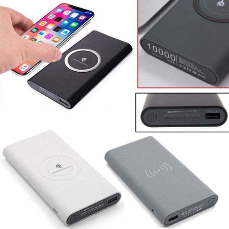 Power-Bank-Ricarica-Wireless-Filo-10000mah-Batteria-Esterna-Smartphone-Tablet-Ip
