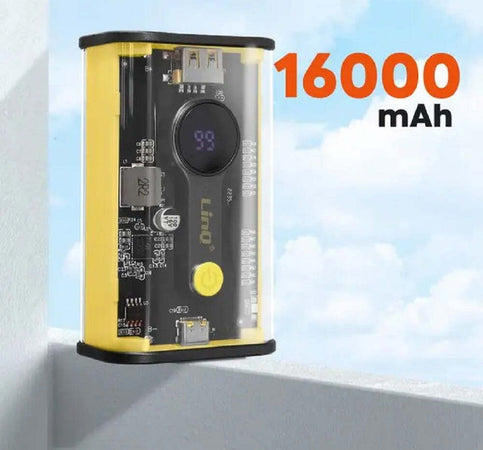 Powerbank 16000mah Carica Rapida Usb-c 20w + Usb 22.5w Con Display A Led Tm16000 Elettronica/Cellulari e accessori/Accessori/Caricabatterie/Caricabatterie portatile Trade Shop italia - Napoli, Commerciovirtuoso.it