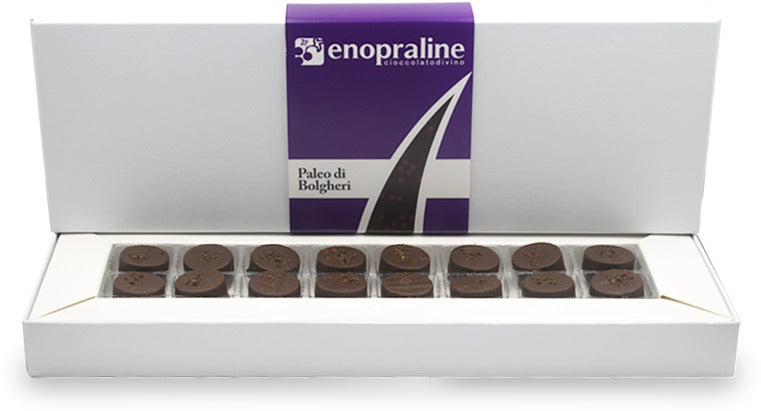 Praline Cioccolato Aromatizzate al Cabernet Franc 200gr. Enopraline di Paleo di Bolgheri Cioccolatini Artigianali Made in Italy Alimentari e cura della casa/Snack dolci e salati/Caramelle cioccolatini e gomme da masticare/Caramelle e cioccolatini in confezione regalo/Cioccolatini in confezione regalo Conca d’Oro - Campiglia Marittima, Commerciovirtuoso.it