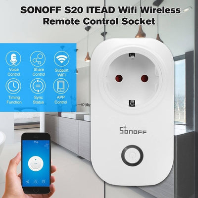 Presa Di Corrente Intelligente Controllabile Con Il Wifi - Smart Power Plug Fai da te/Materiale elettrico/Prese elettriche ed accessori/Spine intelligenti e telecomandate Trade Shop italia - Napoli, Commerciovirtuoso.it