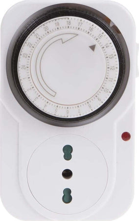 PRESA ELETTRICA TEMPORIZZATORE PROGRAMMABILE TIMER OROLOGIO 220V 16A ANALOGICO Fai da te/Materiale elettrico/Timer Zencoccostore - Formia, Commerciovirtuoso.it