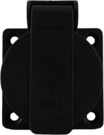 Presa-Nera-16A-2P+T-Schuko-48X48-KEDU