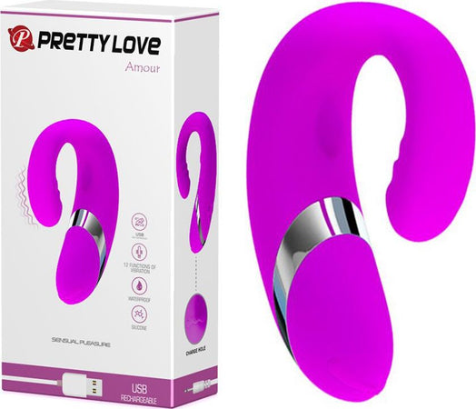 Pretty Love Amour Gioco Di Coppia Vibratore Vaginale Clitoride Per Lui E Lei In Silicone Viola Ricaricabile Usb 10 cm Salute e cura della persona/Erotismo e contraccezione/Sex toys/Vibratori/Vibratori per coppia Kondorama - Martinsicuro, Commerciovirtuoso.it