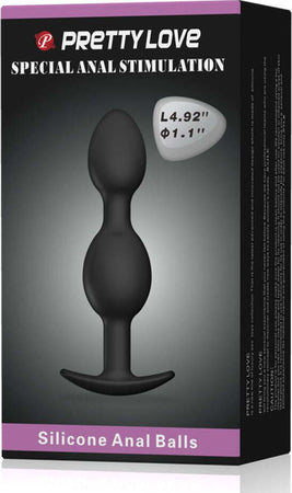Pretty Love Special Anal Stimulation Plug Stimolatore Plug Anale in Silicone con Palline Φ28mm 125mm Salute e cura della persona/Erotismo e contraccezione/Sex toys/Sex toys anali/Plug anali Kondorama - Martinsicuro, Commerciovirtuoso.it