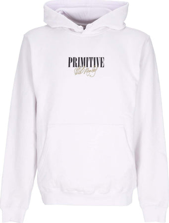 PRIMITIVE-Felpa-Cappuccio-Uomo-Forever-Hoodie-X-Bob-Marley-White-da-uomo