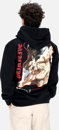 PRIMITIVE-Felpa-Cappuccio-Uomo-Future-Memory-Hoodie-X-Attack-On-Titan-Black-da-uomo