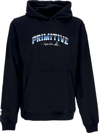 PRIMITIVE-Felpa-Cappuccio-Uomo-Shine-Ii-Hoodie-X-2pac-Black-da-uomo