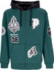 PRIMITIVE-Felpa-Cappuccio-Zip-Uomo-Alumni-Zip-Up-Hoodie-Green-da-uomo