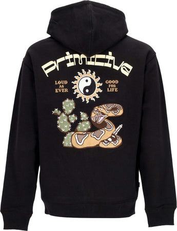 PRIMITIVE-Felpa-Cappuccio-Zip-Uomo-Badlands-Zip-Hoodie-Black-da-uomo