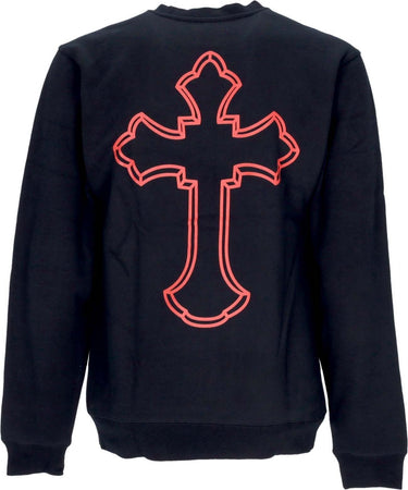 PRIMITIVE-Felpa-Girocollo-Uomo-Legend-Crewneck-X-Tupac-Black-da-uomo