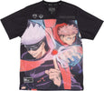 PRIMITIVE-Maglietta-Uomo-Duo-Jersey-X-Jujutsu-Kaisen-Black-da-uomo