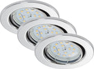 PRISMA---IP23-SET-3-FARETTI-DA-INCASSO-3-X-LED-GU10-.-5W,400LM-ROTONDI