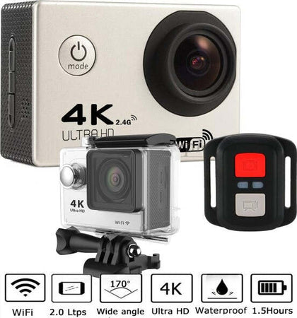 Pro-Cam-Sport-Wifi-4k-Ultra-Hd-16mp-Action-Camera-Subacquea-Con-Telecomando