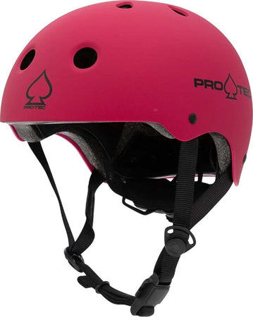 Pro-tec Junior Classic Fit Certified Casco Skateboard Bambino / Bamnina +5A Matte Pink Casco Skate Rosa Opaco Sport e tempo libero/Sport/Mobilità urbana/Skateboard/Caschi Snotshop - Roma, Commerciovirtuoso.it