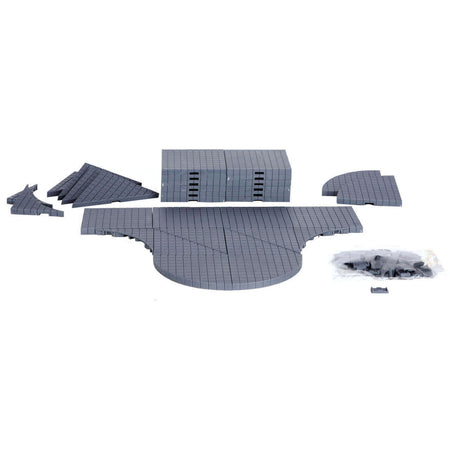 Decorazione "Plaza System" per Villaggio di Natale e presepe, in Plastica da h 30,5 cm