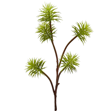Pianta verde Artificiale "Sedum" per uso interno ed esterno h 70 cm