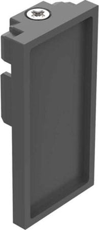 Profilo-Alto-Senza-Foro-Ego-Alluminio-Nero