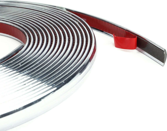 PROFILO CROMATO FASCIA ADESIVA ADESIVO AUTO CAMPER 15 METRI 15 mm IMPERMEABILE Auto e Moto/Parti per auto/Styling auto e carrozzeria/Fasce decorative e protettive/Fasce decorative Trade Shop italia - Napoli, Commerciovirtuoso.it