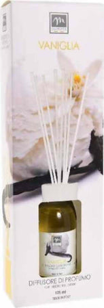 Profumo Ambienti VANIGLIA 125 ml Diffusore d’essenza con Bastoncini Inclusi Made in Italy Mercury Profumo Ambienti VANIGLIA 125 ml Diffusore d’essenza con Bastoncini Inclusi Made in Italy Tiziana non solo gioielli - Civitanova Marche, Commerciovirtuoso.it