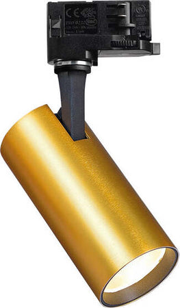 Proiettore-Fox-On-Off-Alluminio-Materie-Plastiche-Ottone-Led-15W-3000K-Cri80