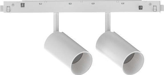 Proiettore-Regolabile-Ego-Alluminio-Bianco-2-Luci-Led-16W-3000K-1-10V