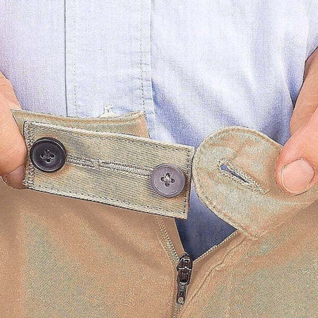 Prolunga-Estensione-Girovita-Aumenta-Taglia-Bottone-Per-Pantaloni-Tessuto