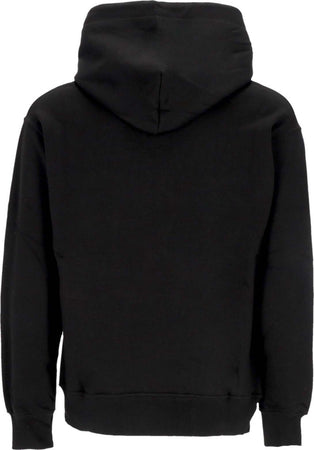 PROPAGANDA-Felpa-Cappuccio-Uomo-Amanita-Hoodie-Black-da-uomo