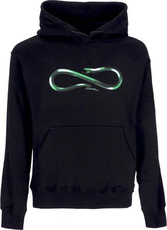 PROPAGANDA-Felpa-Cappuccio-Uomo-Logo-Steel-Hoodie-Black-da-uomo