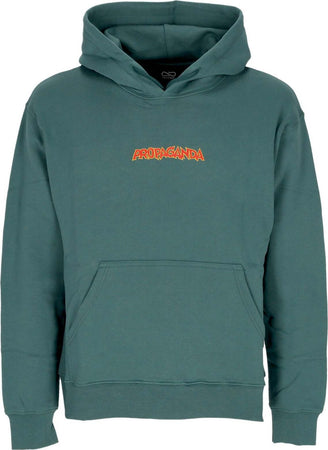 PROPAGANDA-Felpa-Cappuccio-Uomo-Melt-Hoodie-Forest-Green-da-uomo