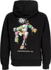 PROPAGANDA-Felpa-Cappuccio-Uomo-Novanta-Hoodie-Black-da-uomo